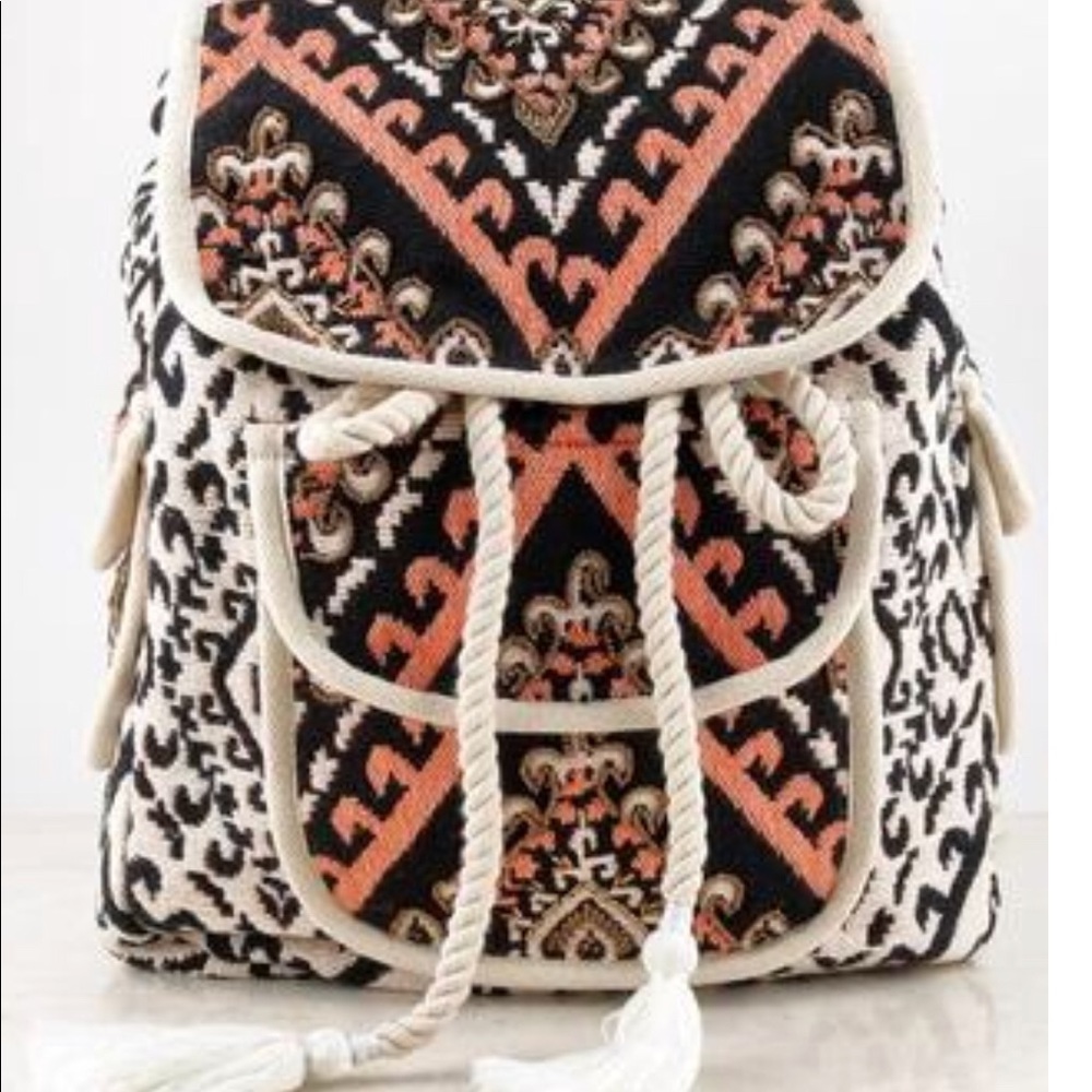 Jacquard Backpack - Picture 6 of 6